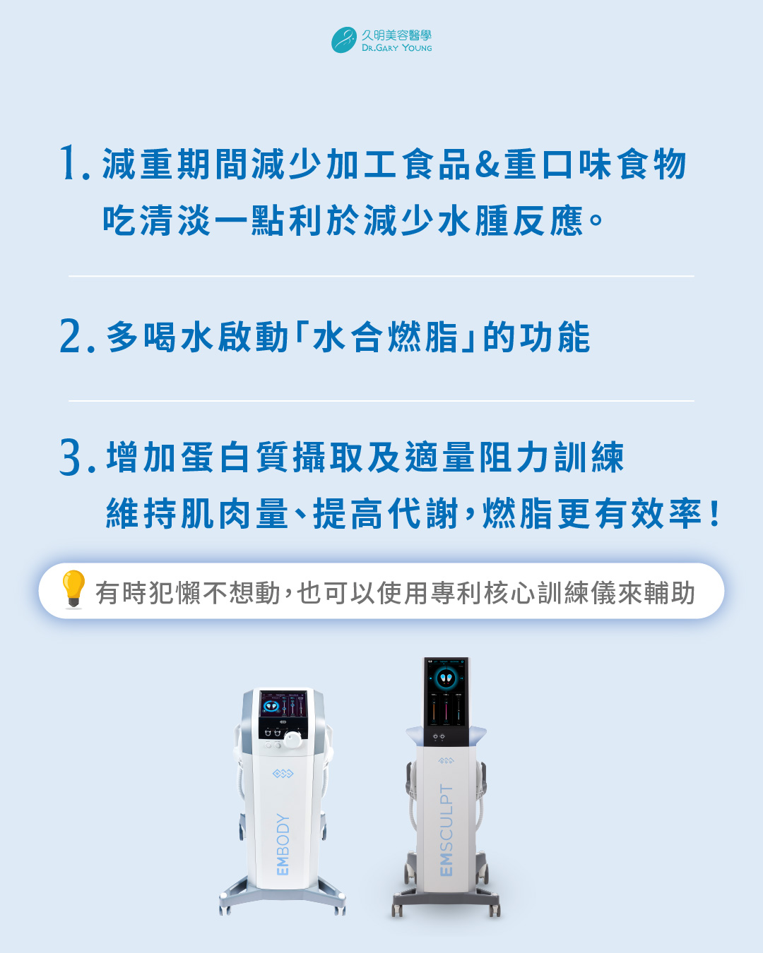 減重更要減脂 判讀交給專業醫師