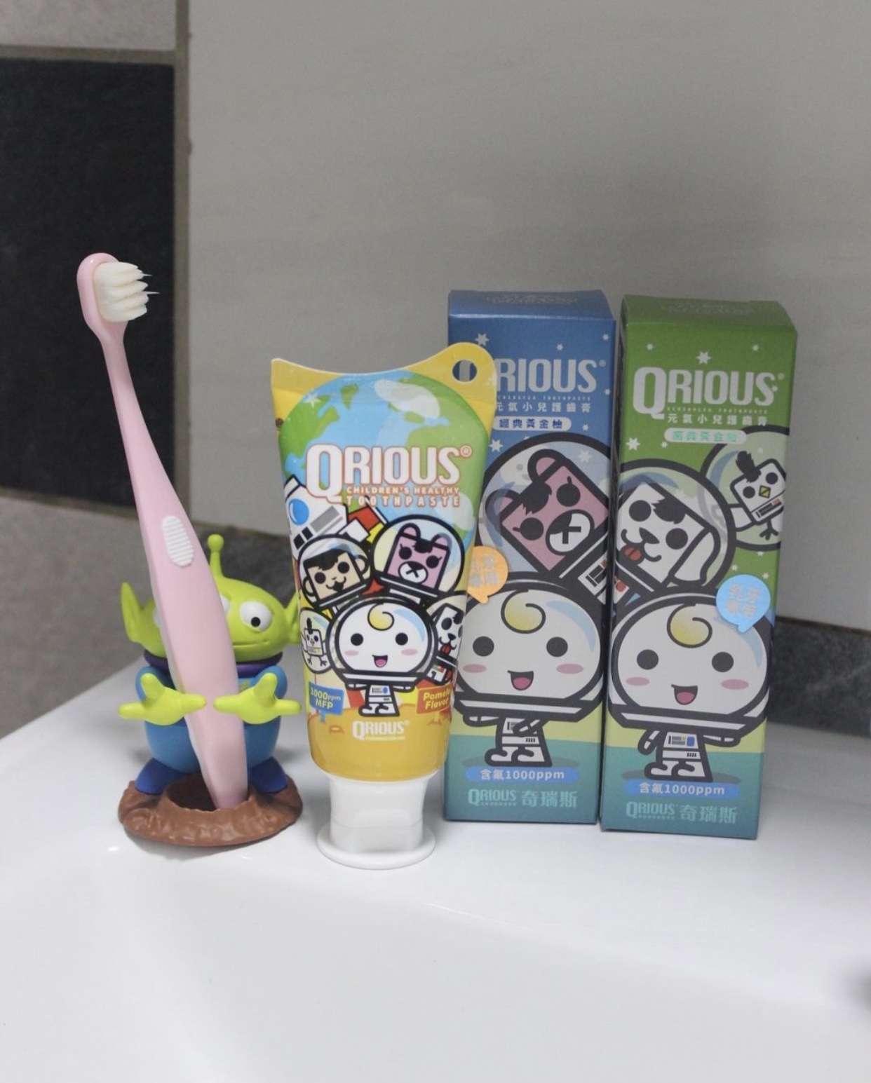 奇瑞斯雙效紫錐菊護齒膏是可吞嚥防蛀兒童牙膏