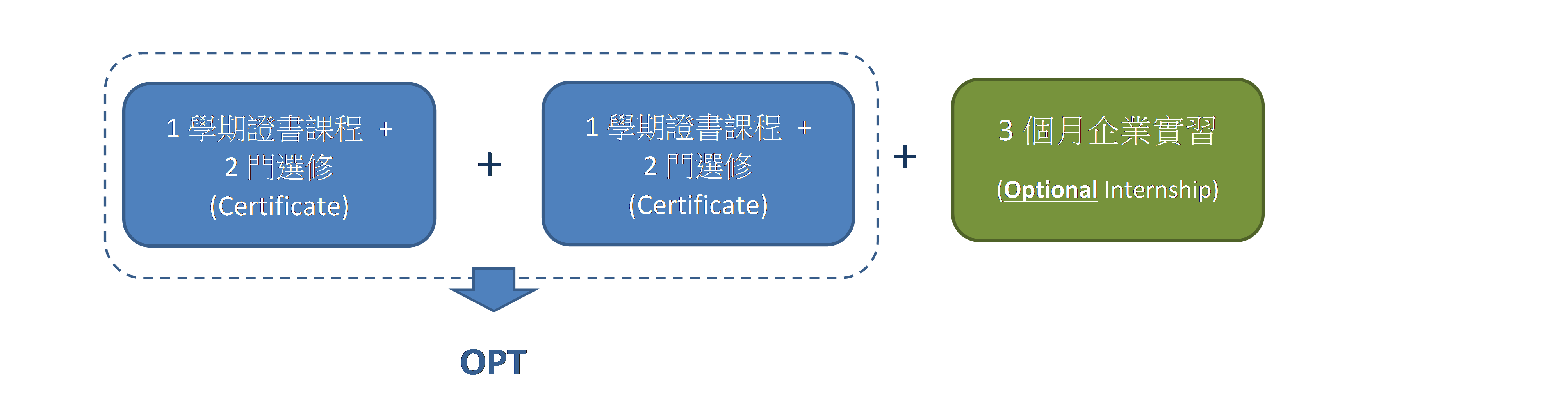 UC Berkeley Extension 證書課程 企業實習 OPT