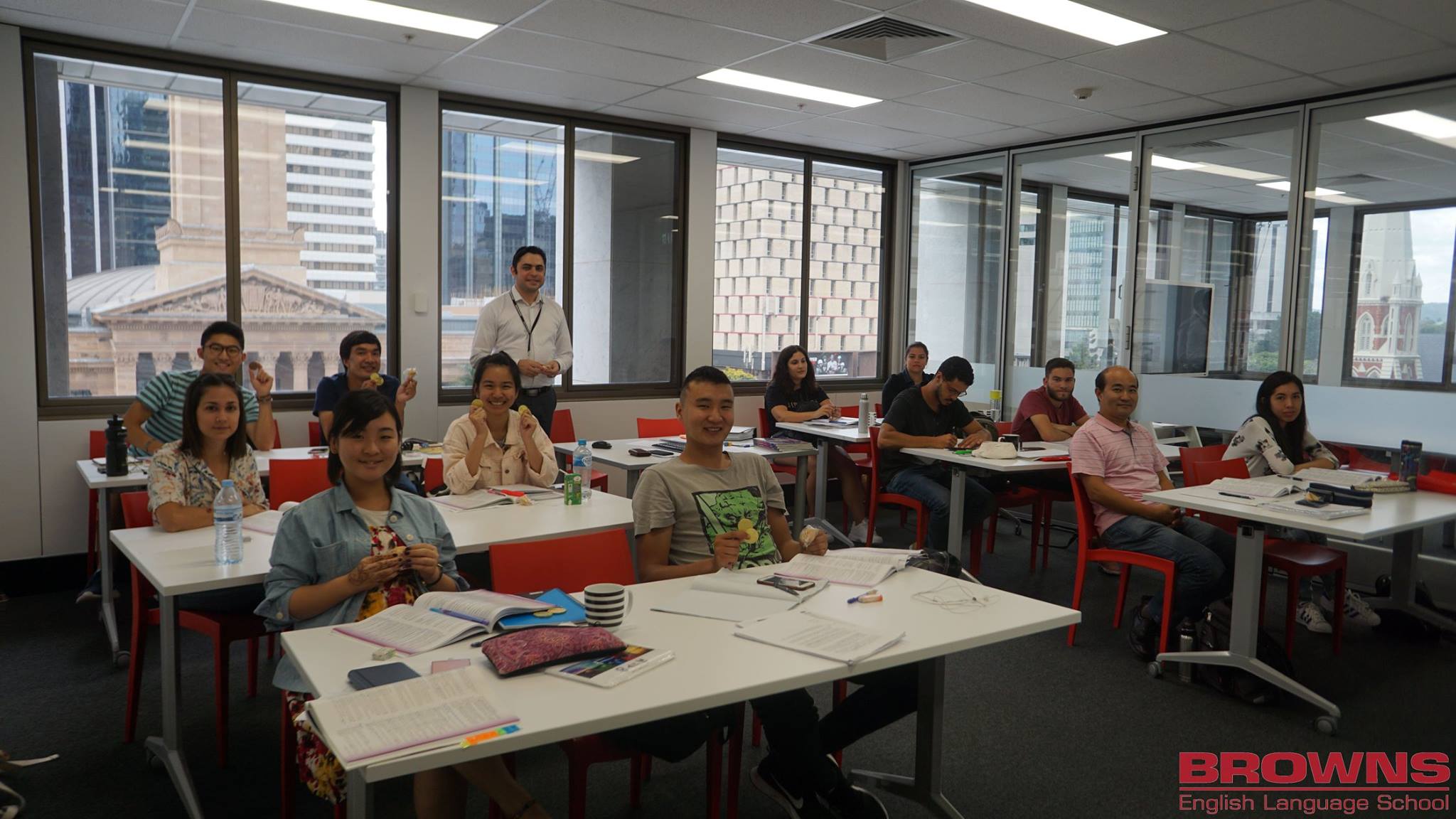 BROWNS English Language School Brisbane 語言學校 學生